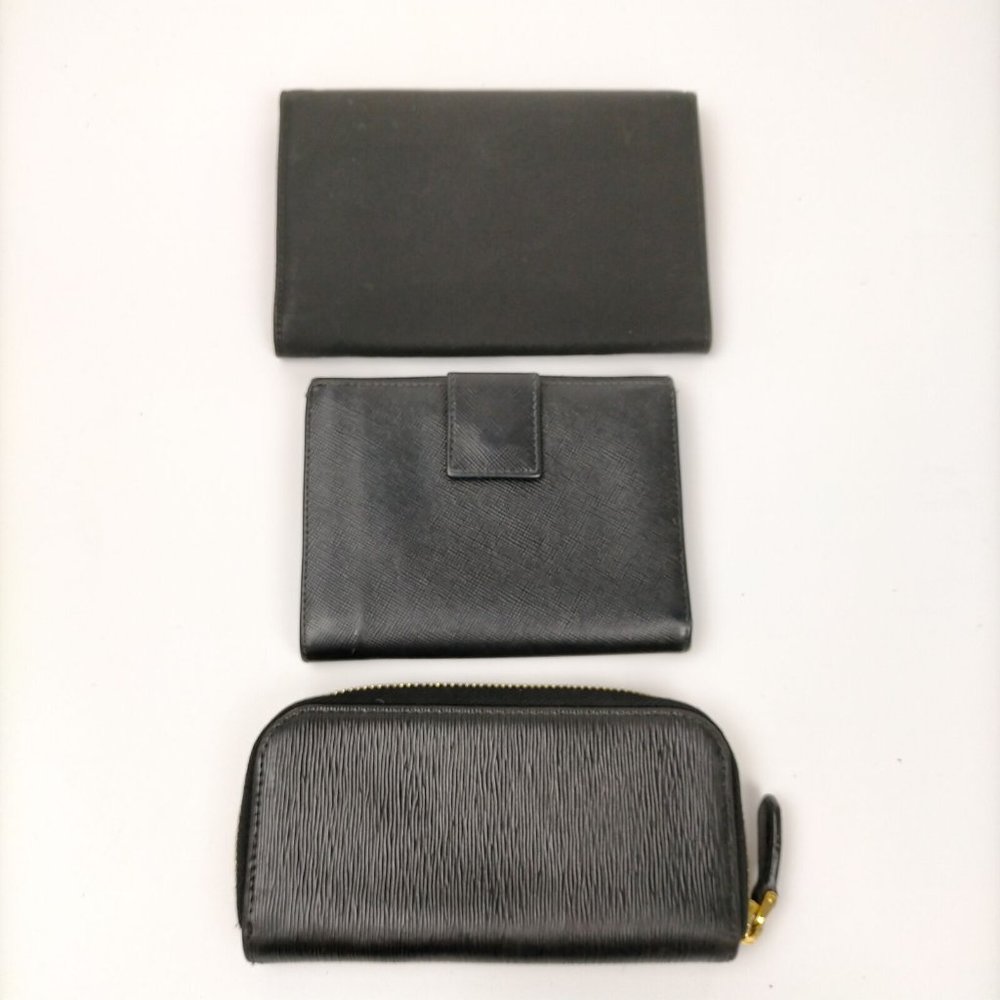 100% Authentic Prada Wallet 3 pieces set Key Case Nylon - Picture 2 of 9